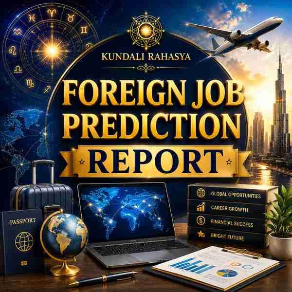 विदेशी नौकरी भविष्यवाणी रिपोर्ट | Foreign Job Prediction Report