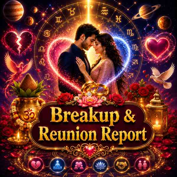 ब्रेकअप एवं पुनर्मिलन रिपोर्ट | Breakup & Reunion Report