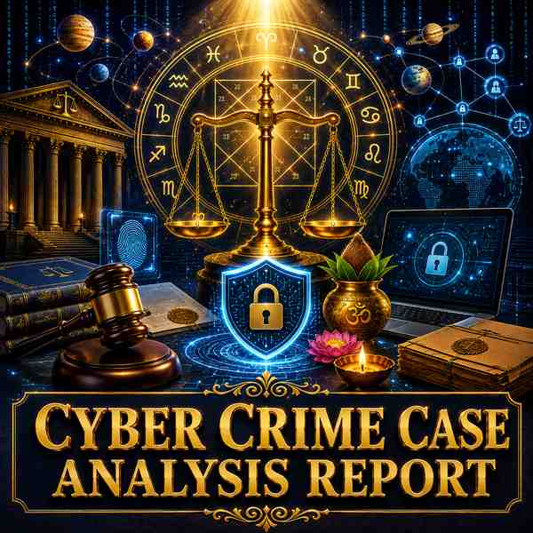 साइबर अपराध मामला रिपोर्ट | Cyber Crime Case Analysis Report