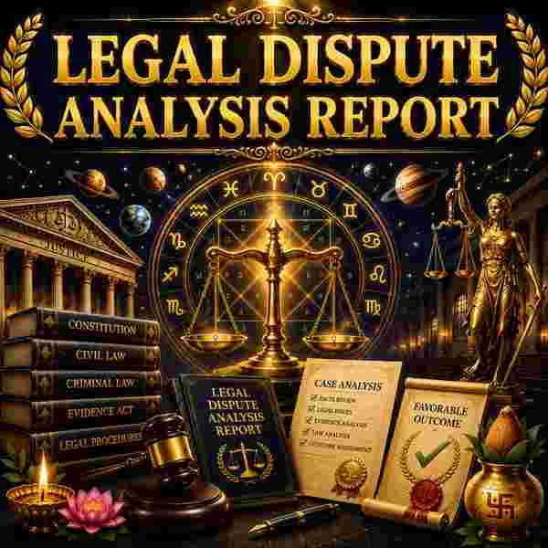 कानूनी विवाद विश्लेषण रिपोर्ट | Legal Dispute Analysis Report