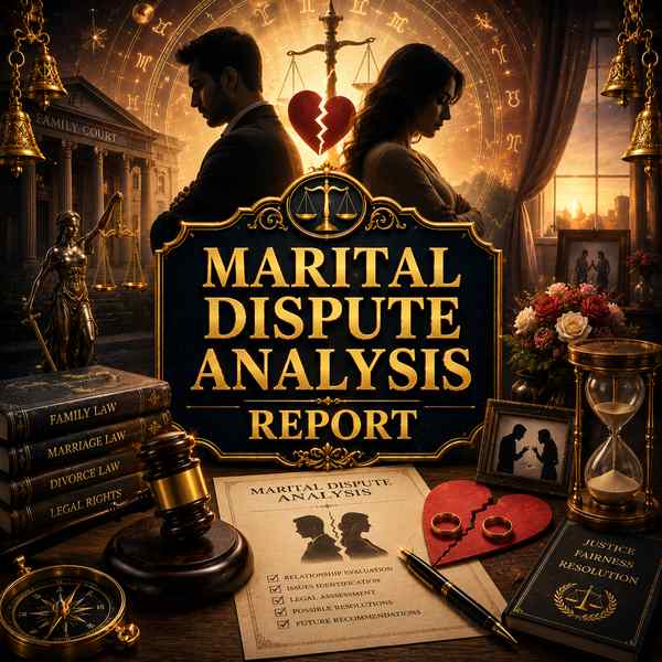वैवाहिक विवाद रिपोर्ट | Marital Dispute Analysis Report
