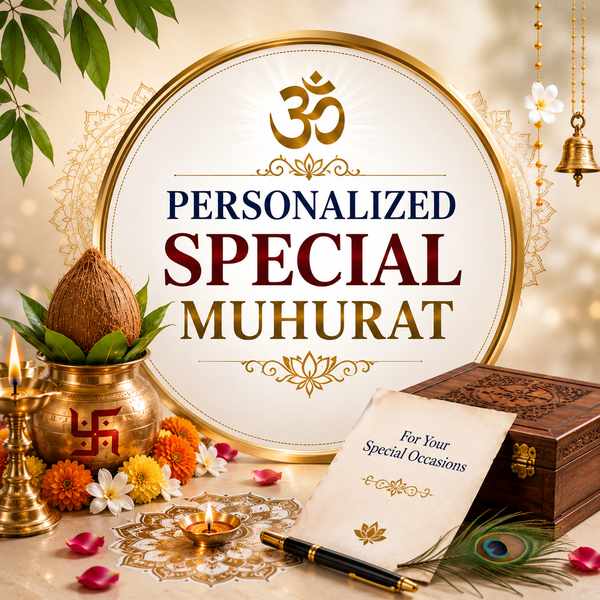 व्यक्तिगत विशेष मुहूर्त | Personalized Special Muhurat
