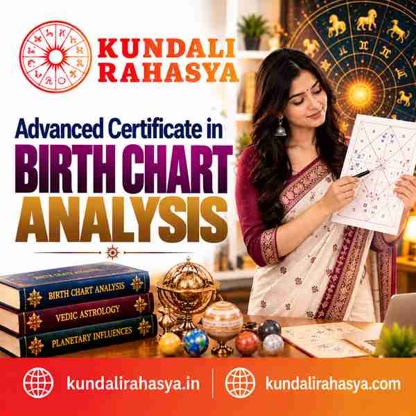 Online Advanced Certificate in Birth Chart Analysis