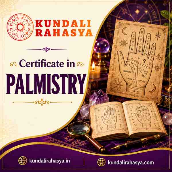 Online Course Certificate in Palmistry
