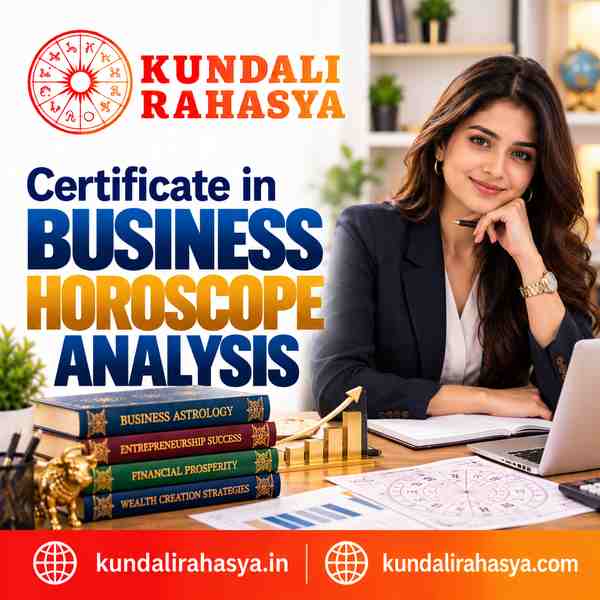 Online Certificate in Business Horoscope Analysis