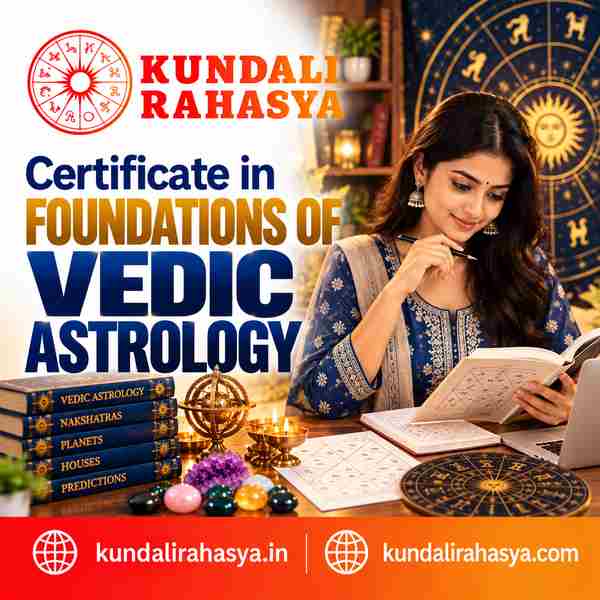 Online Certificate in Foundations of Vedic Astrology