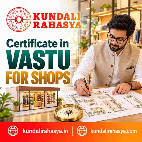 Online Certificate in Vastu for Shops