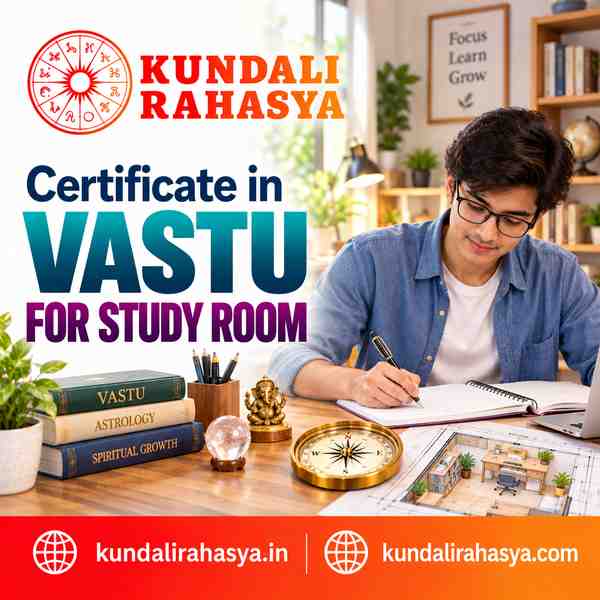 Online Certificate in Vastu for Study Room