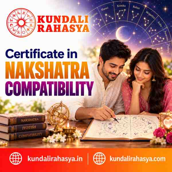 Online Certificate in Nakshatra Compatibility