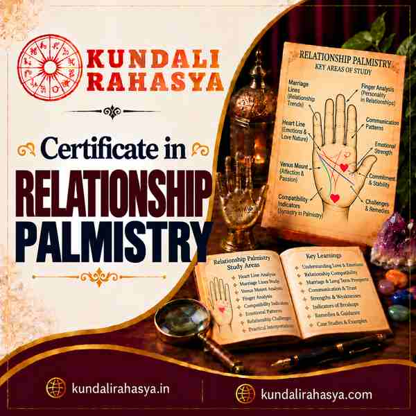 Online Course Certificate in Relationship Palmistry