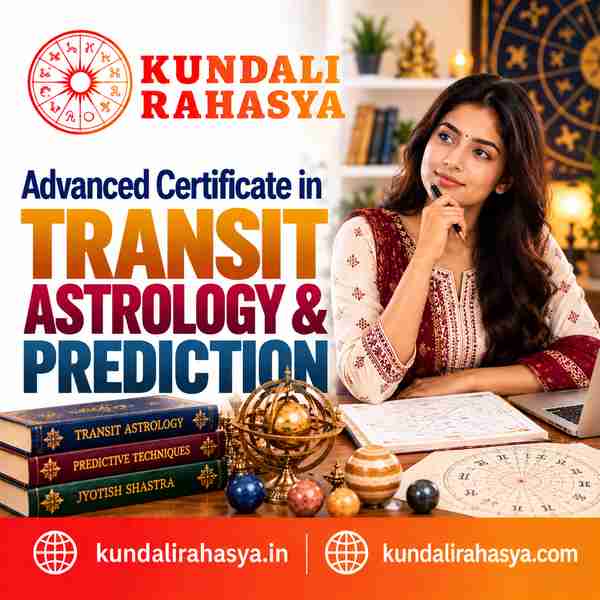 Online Advanced Certificate in Transit Astrology & Prediction