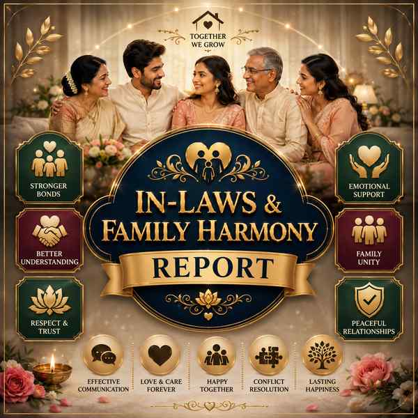 सास-ससुर एवं पारिवारिक सामंजस्य रिपोर्ट | In-Laws & Family Harmony Report