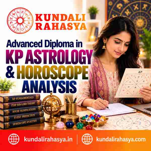 Online Advanced Diploma in KP Astrology & Horoscope Analysis