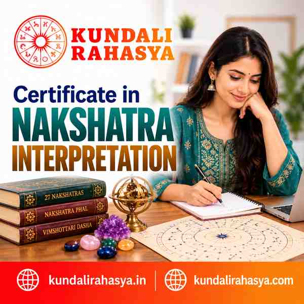 Online Certificate in Nakshatra Interpretation