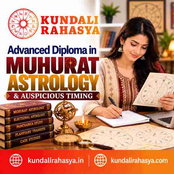 Online Advanced Diploma in Muhurat Astrology & Auspicious Timing