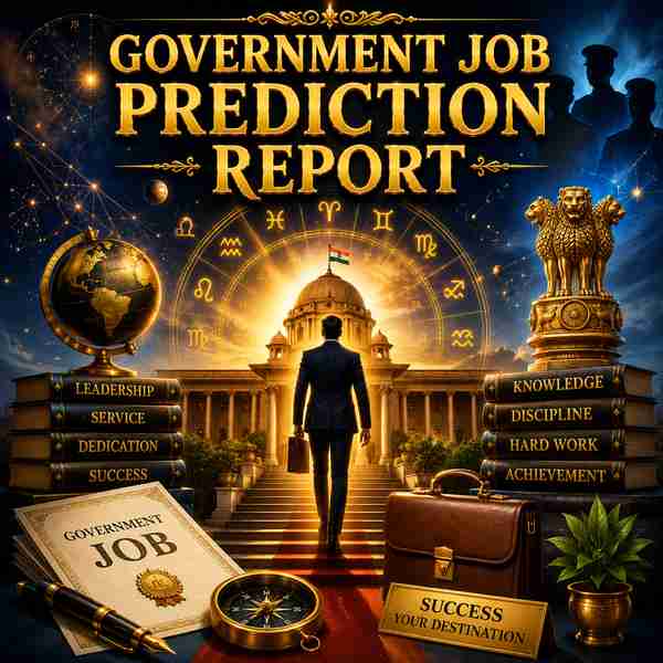सरकारी नौकरी भविष्यवाणी रिपोर्ट | Government Job Prediction Report
