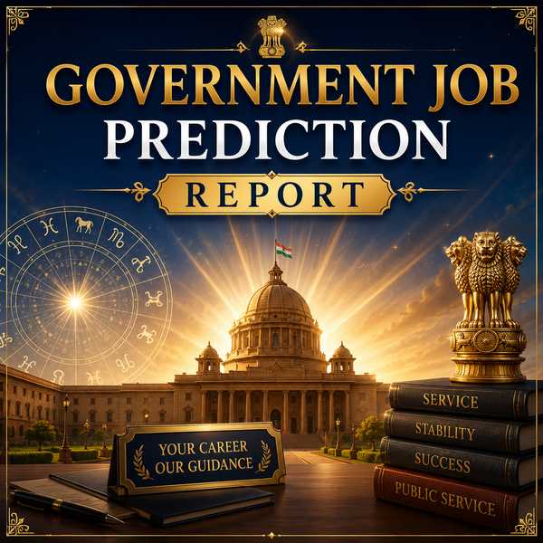 सरकारी नौकरी भविष्यवाणी रिपोर्ट | Government Job Prediction Report