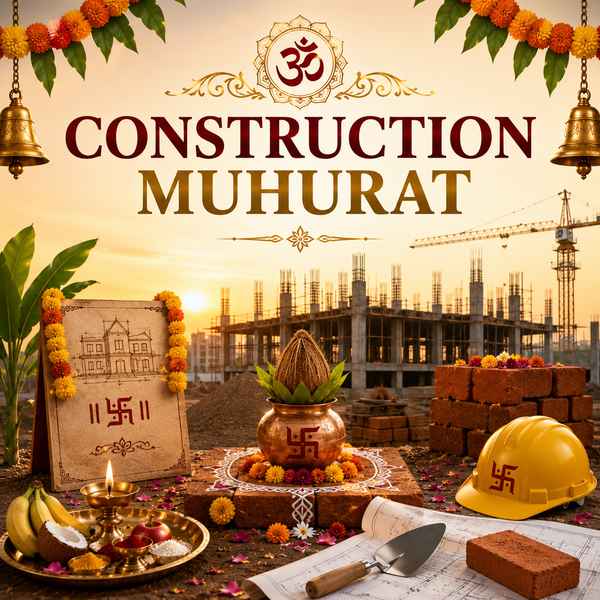 निर्माण कार्य मुहूर्त | Construction Muhurat
