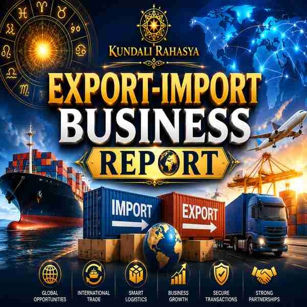 निर्यात-आयात व्यवसाय रिपोर्ट | Export-Import Business Report