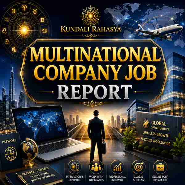विदेशी कंपनी नौकरी रिपोर्ट | Multinational Company Job Report