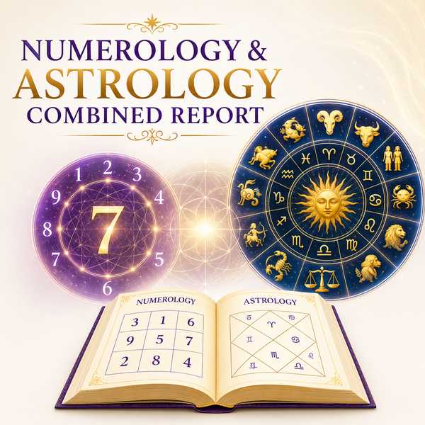 अंक ज्योतिष एवं ज्योतिष संयुक्त रिपोर्ट | Numerology & Astrology Combined Report