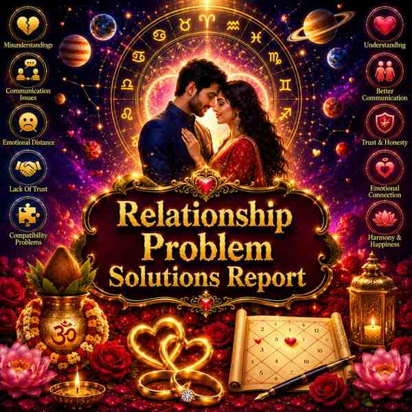 रिलेशनशिप समस्या समाधान रिपोर्ट | Relationship Problem Solutions Report
