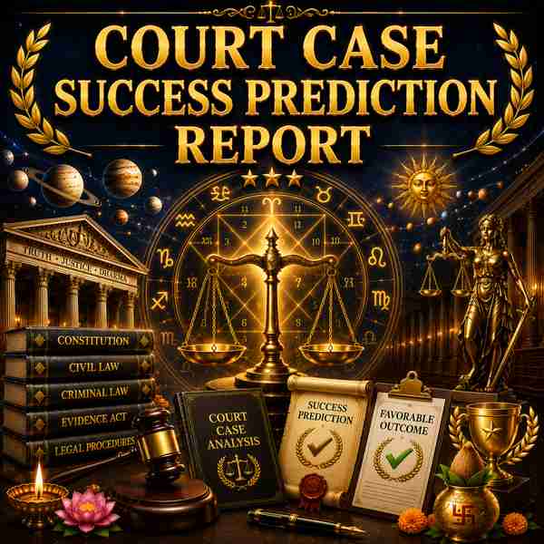 न्यायालय केस सफलता रिपोर्ट | Court Case Success Prediction Report