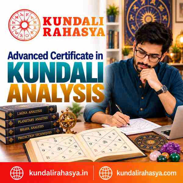 Online Advanced Certificate in Kundali Analysis