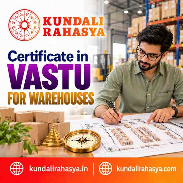 Online Certificate in Vastu for Warehouses