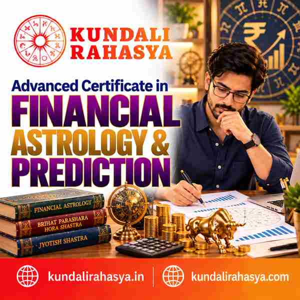 Online Advanced Certificate in Financial Astrology & Prediction