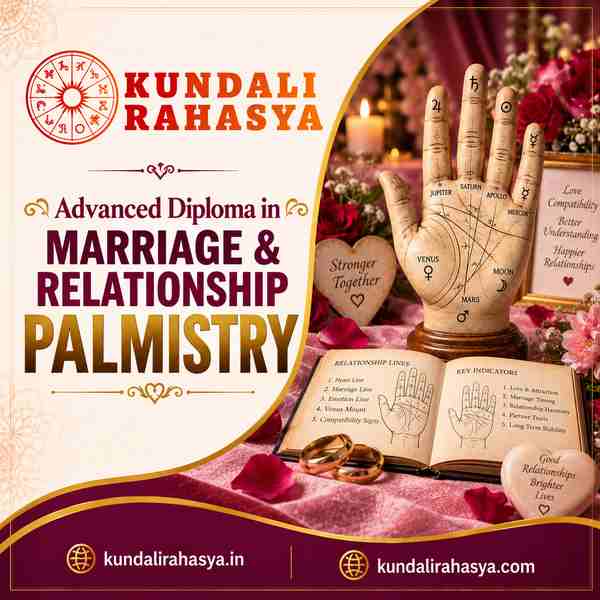 Advanced Diploma in Marriage & Relationship Palmistry
