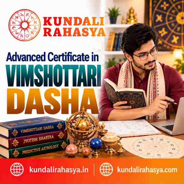 Online Advanced Certificate in Vimshottari Dasha